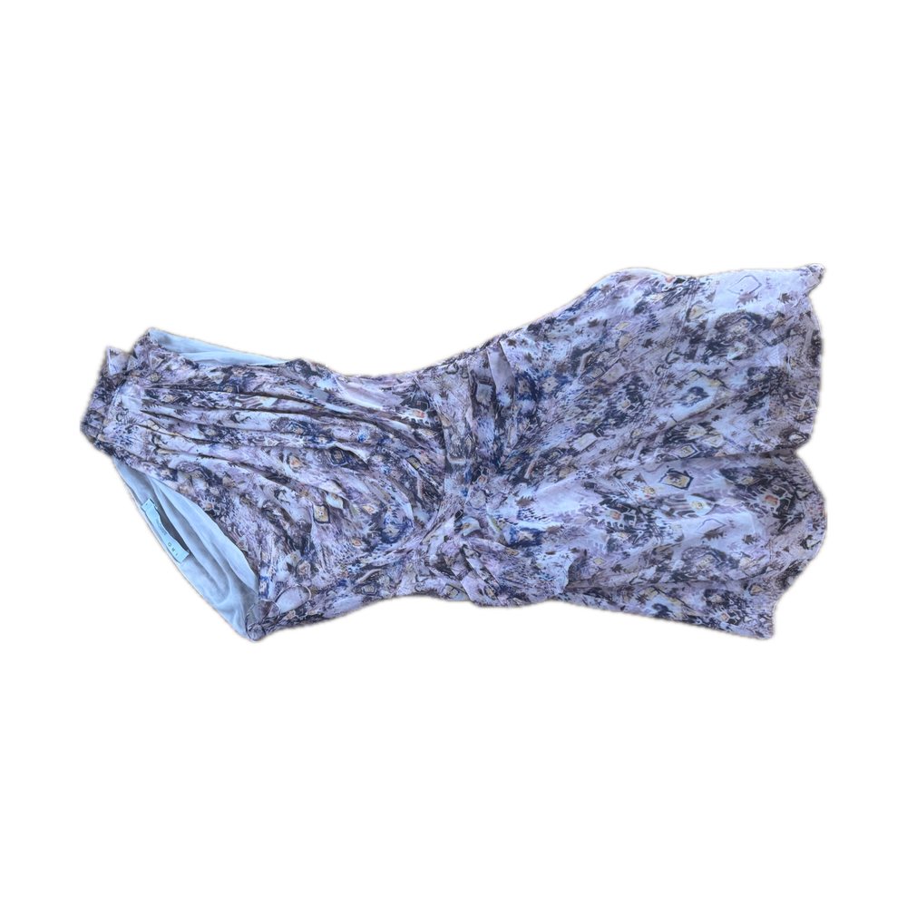 IRO Multi-Color One-Shoulder Mini Dress - Size 34